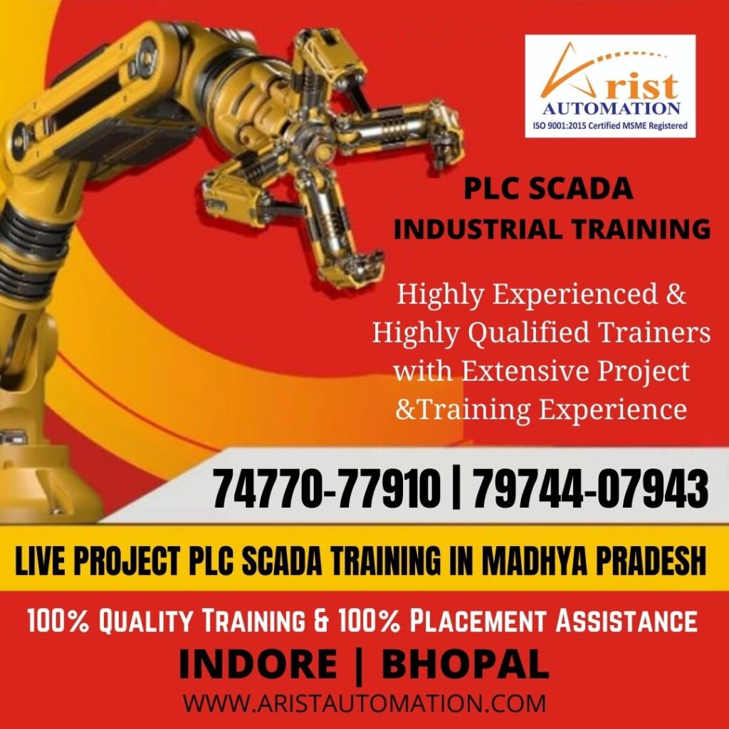 LIVE PROJECT PLC SCADA TRAINING IN MADHYA PRADESH